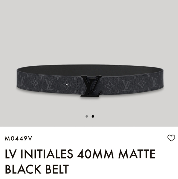Louis Vuitton Accessories Louis Vuitton Black Monogram Belt Poshmark